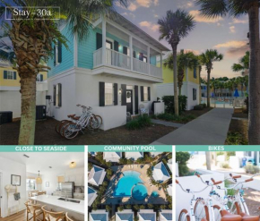 Blue Bungalow by Stay on 30A- Pool, Bikes